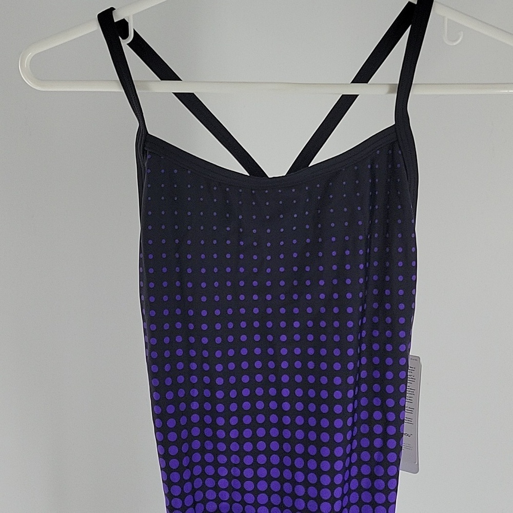 Women's Black and Purple Competition Swimwear NWT - Picture 5 of 16